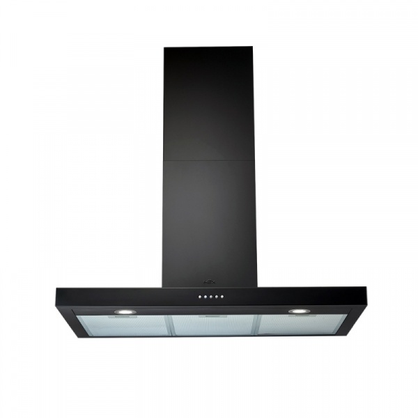 MEX ชุดเซ็ทเครื่องดูดควัน K633B90+เตาแก๊ส V7812MHR สีดำ