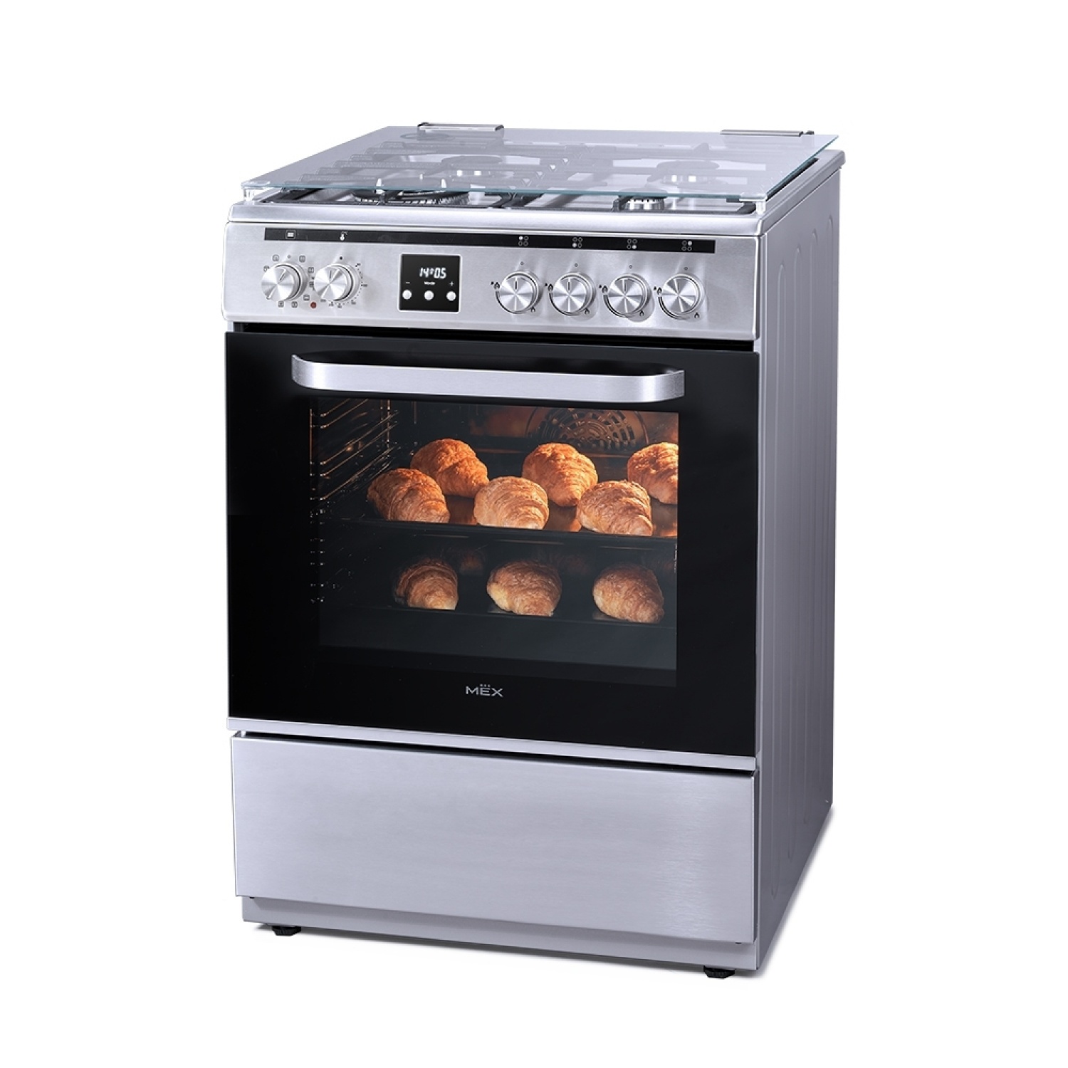 MEX เตาปรุงอาหารตั้งพื้น CMG469X  สเตนเลสสตีล ขนาด 60 ซม.