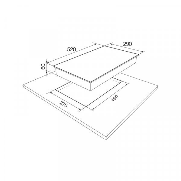  MEX เตาแม่เหล็กไฟฟ้า รุ่น VSB532 สีดำ