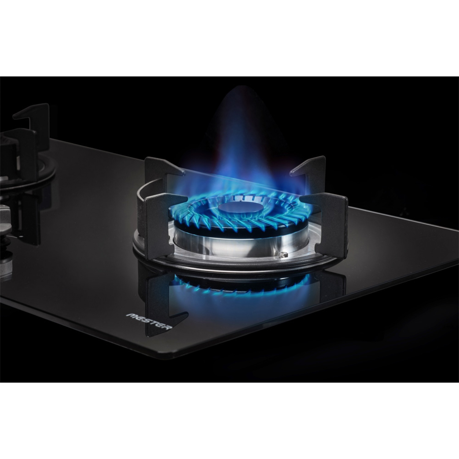 Mester By Mex เตาแก๊สแบบฝังหน้ากระจก 2 หัวเตา รุ่น  MV3732 สีดำ