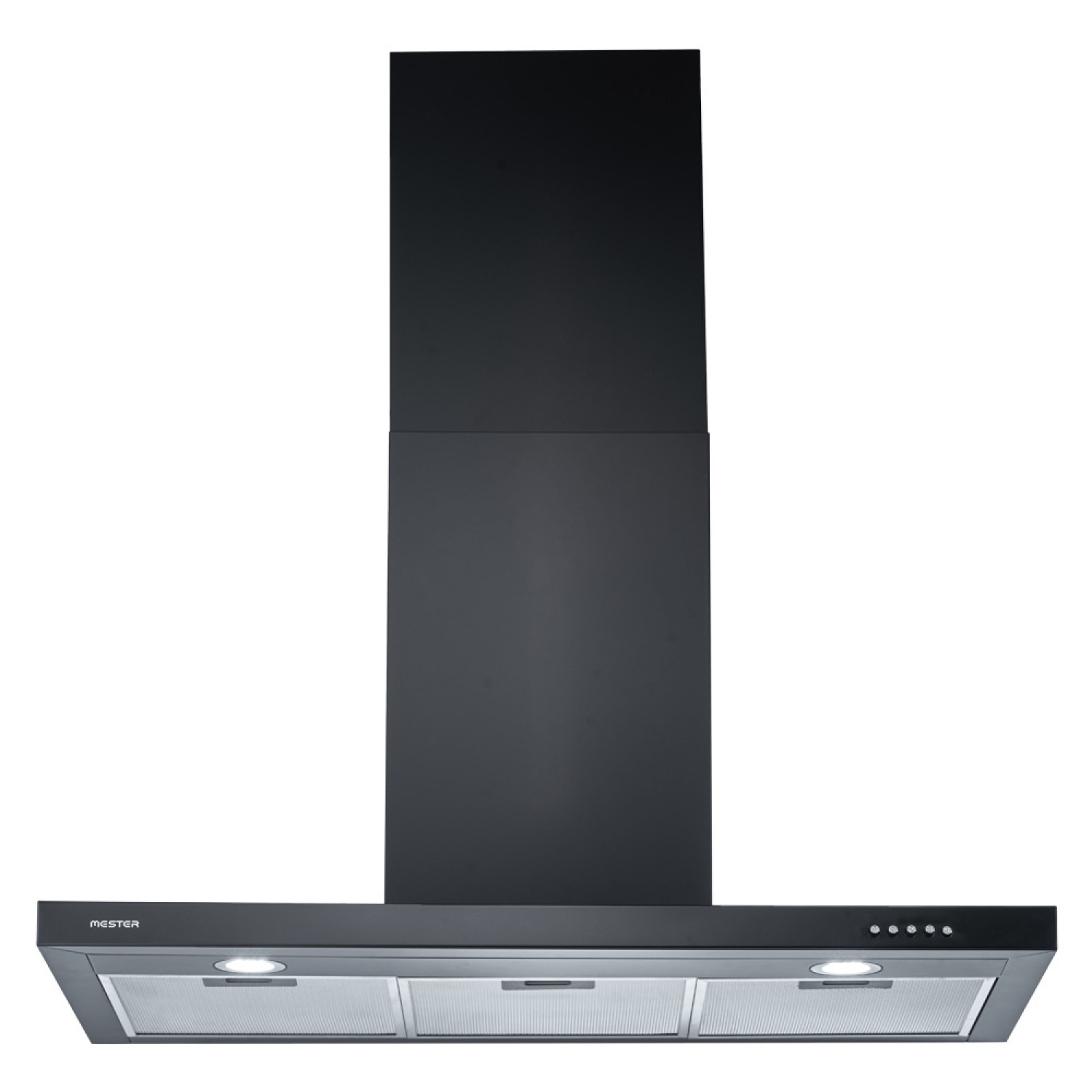 MEXเครื่องดูดควันกระโจมทรงกล่อง สีดำ รุ่น MT390B