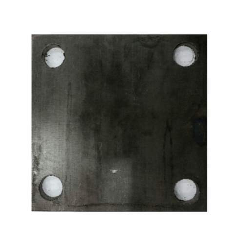 เหล็กแผ่นตัดเจาะรู 9x9 นิ้ว 6 มม.