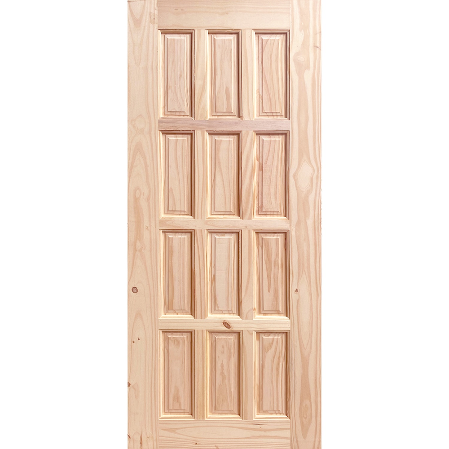 WINDOORS ประตูลวดลายไม้สนNz รุ่น CE-121  ขนาด 80x200 ซม.