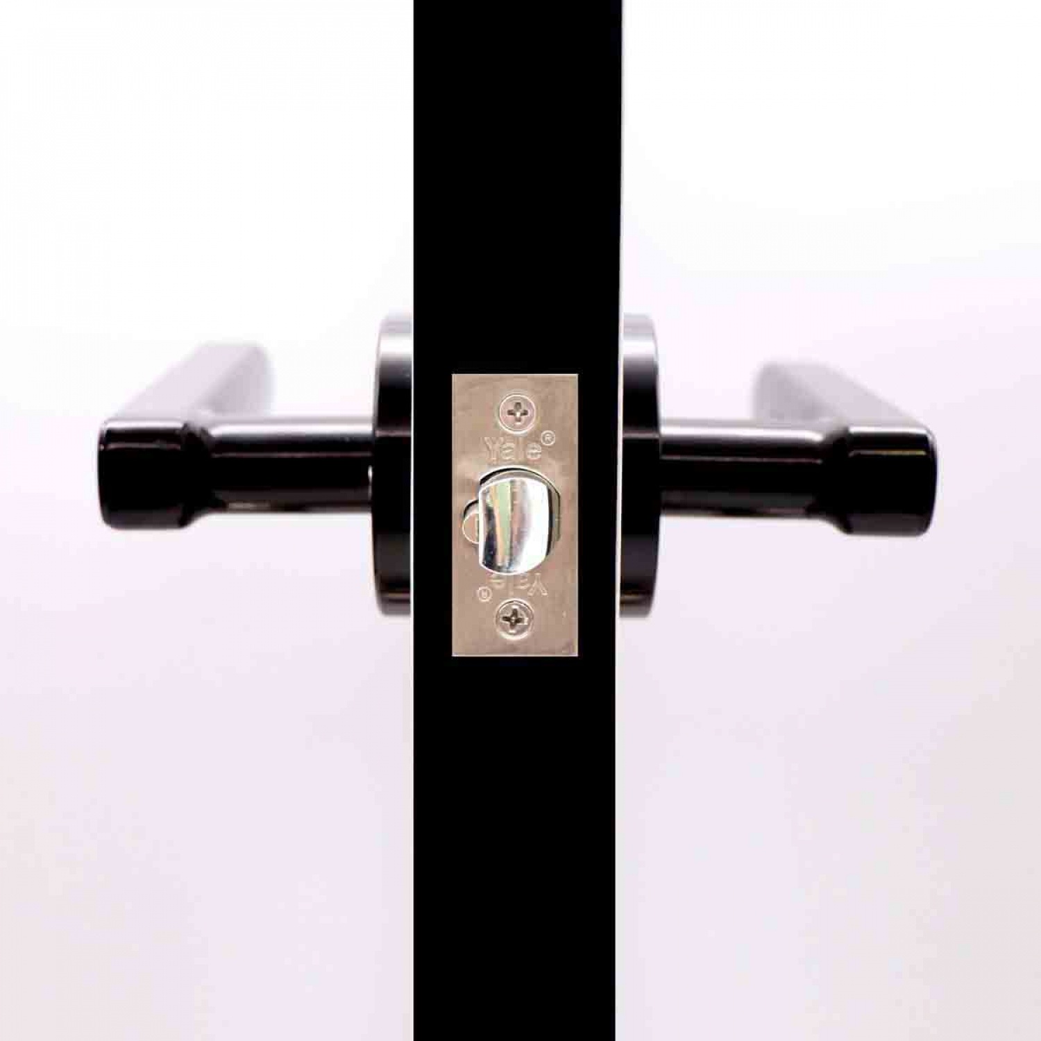 YALE ชุดล็อคระบบดิจิตอลบานสวิง รุ่น YEFLA010BLK สีดำ