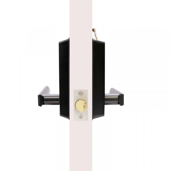 YALE ชุดล็อคระบบดิจิตอลบานสวิงประตูเปิดขวา รุ่น  EC800-RH สีดำ