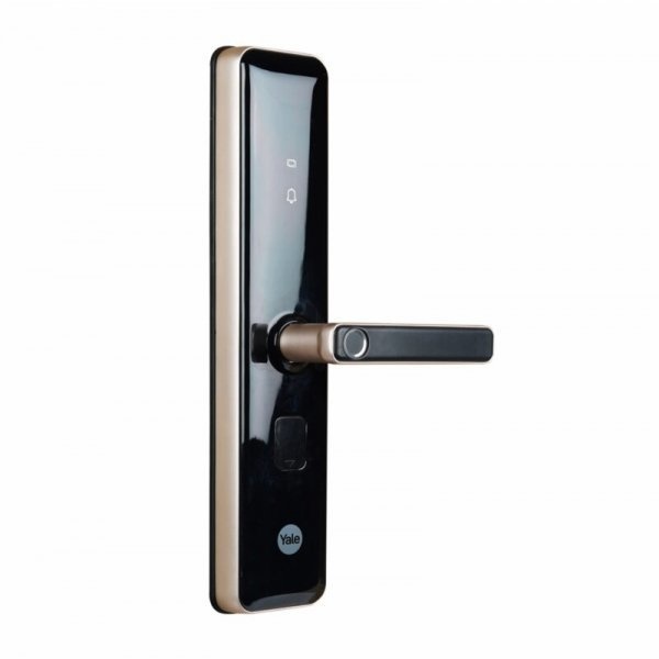 YALE ชุดล็อคระบบดิจิตอลบานสวิง รุ่น YDME200NXT สีดำทอง