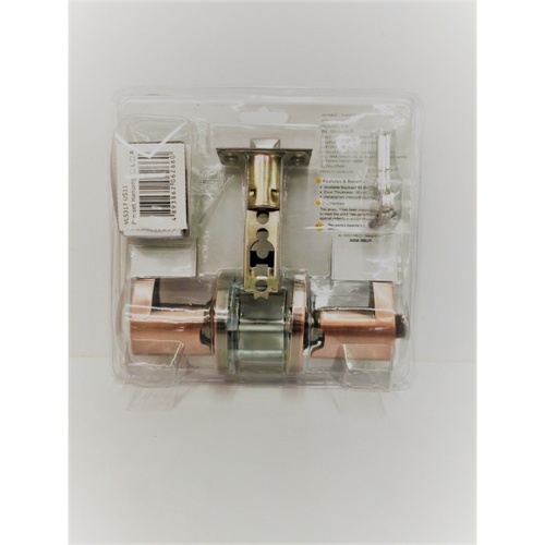 YALE มือจับก้านโยกห้องทั่วไป ฝาครอบแบบกลม รุ่น KL5317ETUS11 สีทองแดงรมดำ