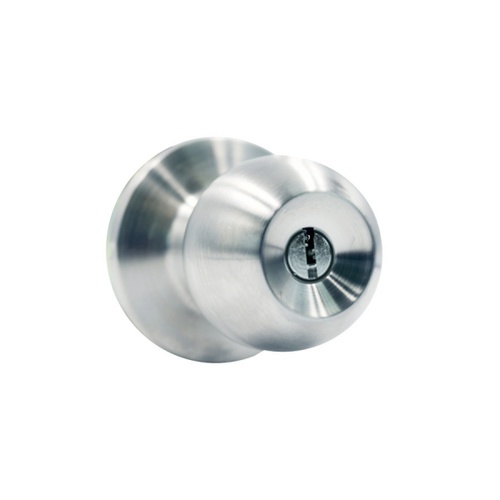 YALE ลูกบิดห้องทั่วไป หัวกลมสเตนเลส 304 จานใหญ่ ระบบ Dimple รุ่น VCA5227D-US32D สีสเตนเลส