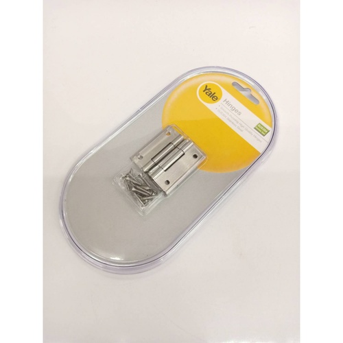 YALE บานพับเฟอร์นิเจอร์สเตนเลส 304ไม่มีแหวน 2