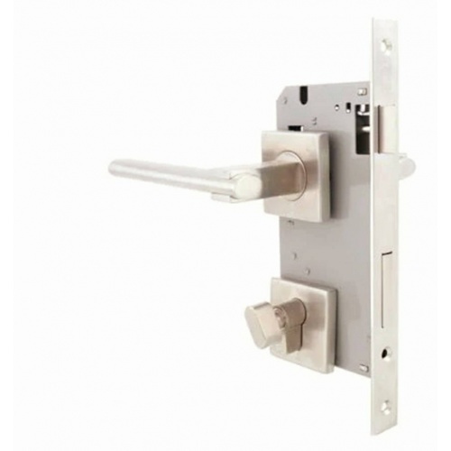 YALE มือจับก้านโยกแบบฝังในบานห้องทั่วไปสเตนเลส 304 Mortise รุ่น YML-YK-DH92SS สีสเตนเลส