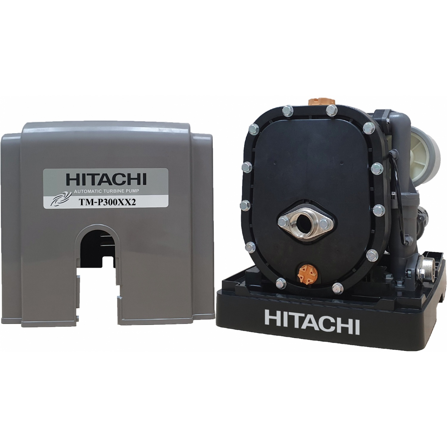 HITACHI ปั๊มน้ำอัตโนมัติแรงดันคงที่ 450W แบบเทอร์ไบน์ รุ่น TMP450XX2 (เสียงเงียบ)