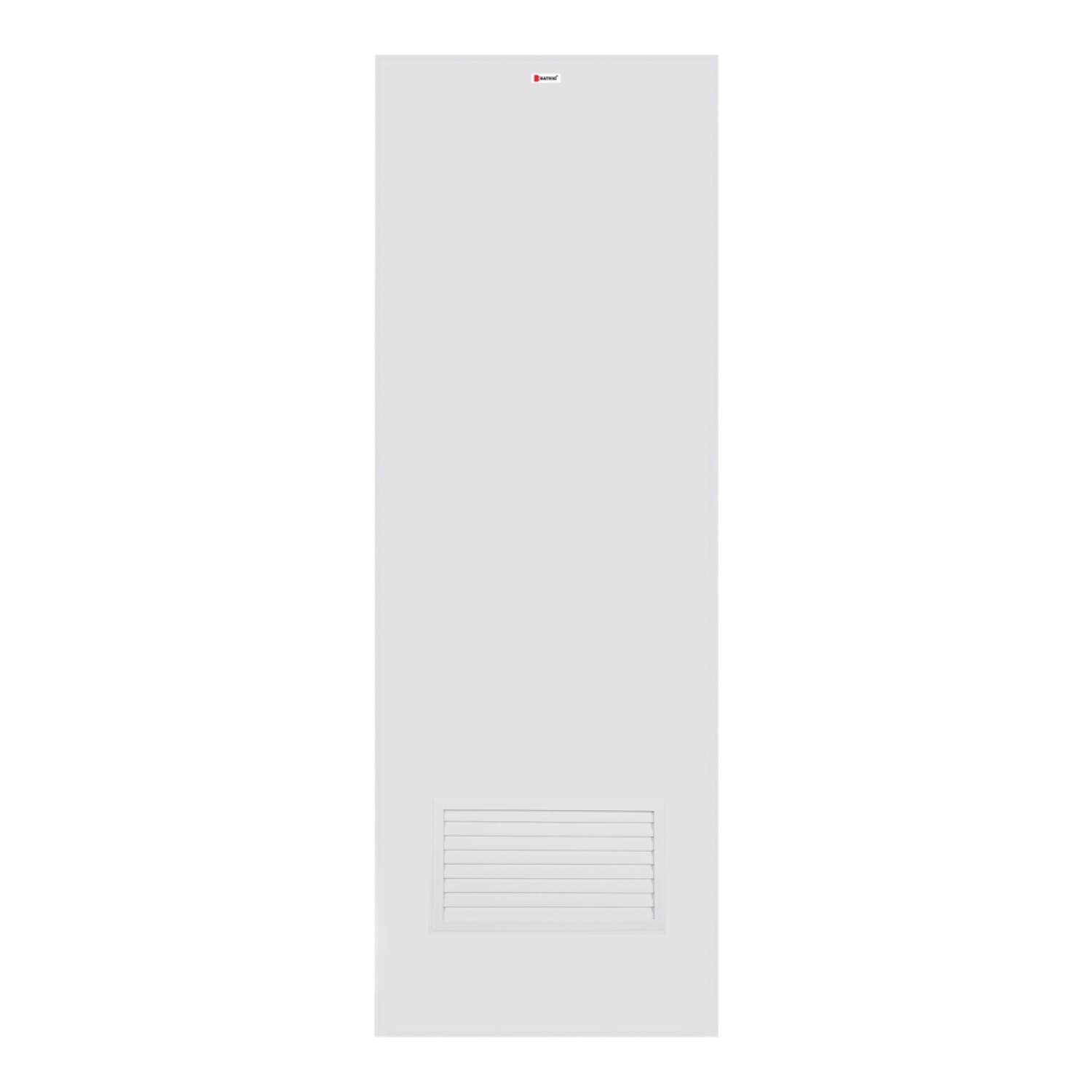 BATHIC ประตูพีวีซี BPC2 70x200 ซม. สีขาว (ไม่เจาะรูลูกบิด)