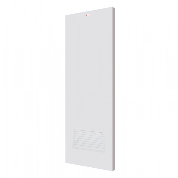 BATHIC ประตูพีวีซี BPC2 70x200 ซม. สีขาว (เจาะรูลูกบิด)