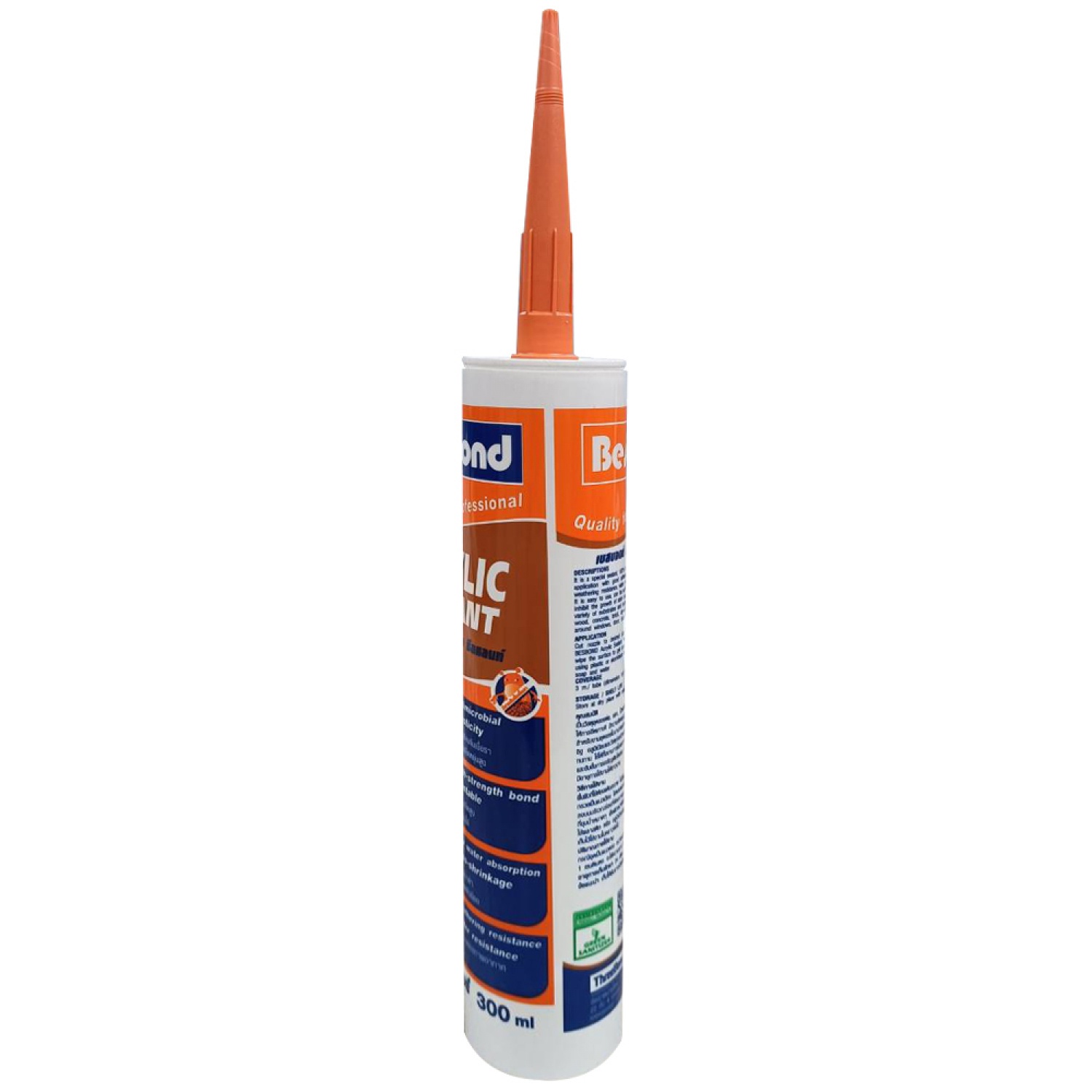 BESBOND อะคริลิค ซีลแลนท์  300 ml. สีเชอร์รี่
