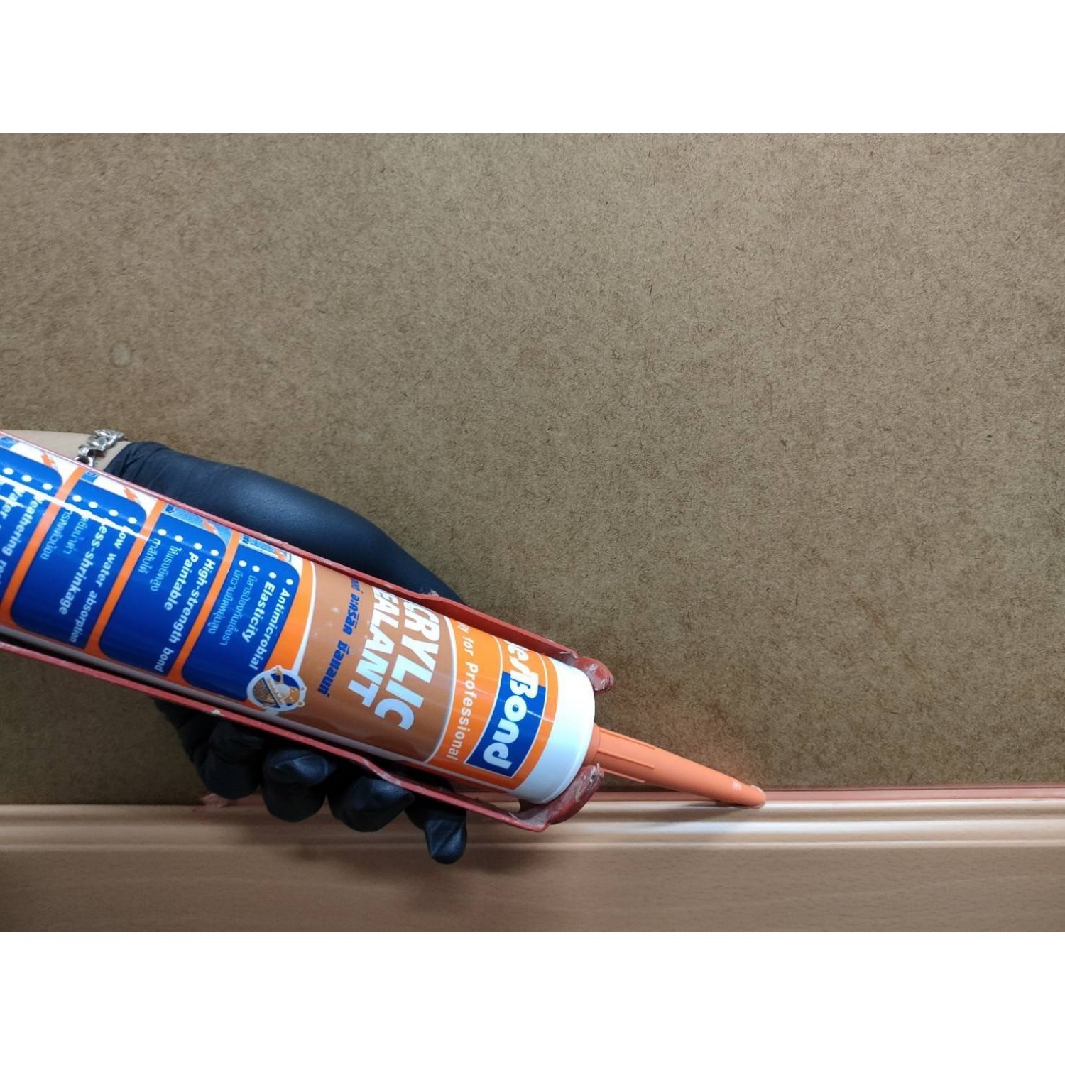 BESBOND อะคริลิค ซีลแลนท์  300 ml. สีเชอร์รี่