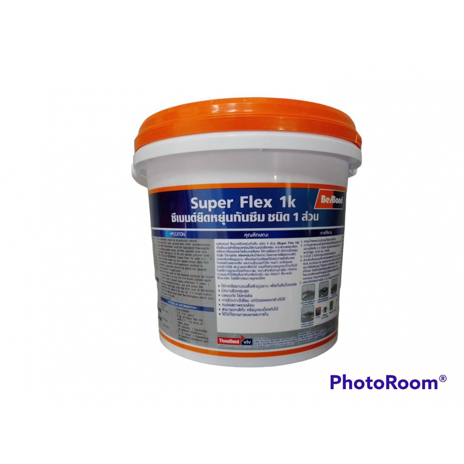 BESBOND ซีเมนต์ยืดหยุ่นกันซึม ชนิด 1 ส่วน  4 กก.
