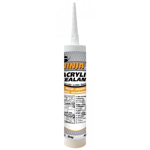 BESBOND นินจาแด๊ป อะคริลิค ซีลแลนท์ 450 กรัม สีเทา