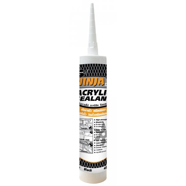 BESBOND นินจาแด๊ป อะคริลิค ซีลแลนท์ 450 กรัม สีดำ
