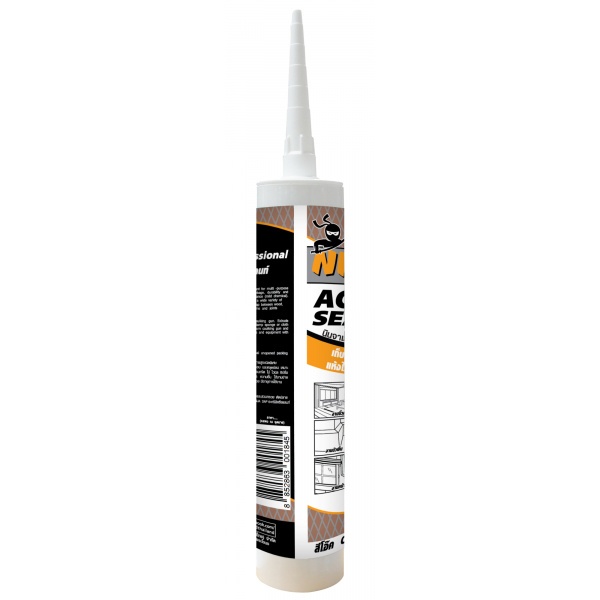 BESBOND นินจาแด๊ป อะคริลิค ซีลแลนท์ 450 กรัม สีโอ๊ค 