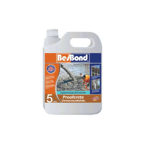 BESBOND น้ำยาผสมคอนกรีตกันซึม  5 ลิตร