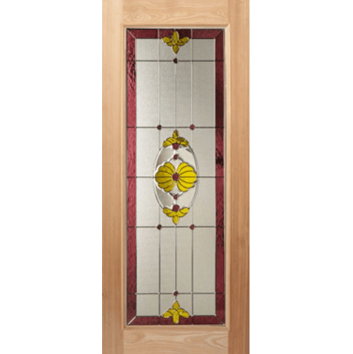 ประตูไม้นาตาเซีย Lotus-05 90x200