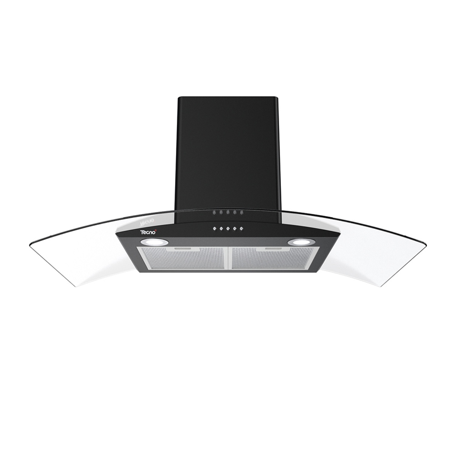 TECNOSTAR เครื่องดูดควันแบบติดผนัง  TNS HD 3490 BB ขนาด 90 ซม.สีดำ