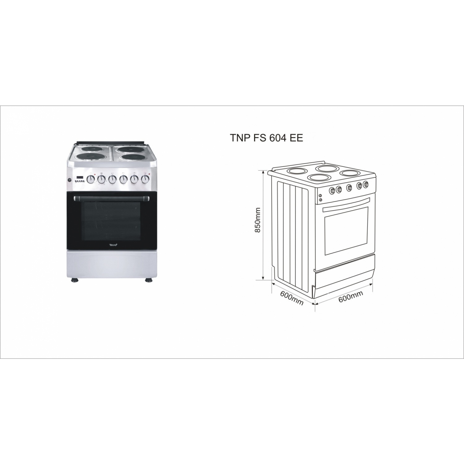 TECNOPLUS เตาแก๊ส-เตาอบตั้งพื้น  TNP FS640 EE .04