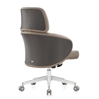 SMITH PRO เก้าอี้ผู้บริหาร Middle back รุ่น Sora-01 ขนาด 67.5x68x96.5-105 ซม. สีเทา