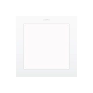 LAMPTAN โคมดาวน์ไลท์ LED แบบฝังหน้าเหลี่ยม ขอบขาว 5นิ้ว 9W รุ่นอัลตร้าสลิม อลูมิเนียม แสงเดย์ไลท์
