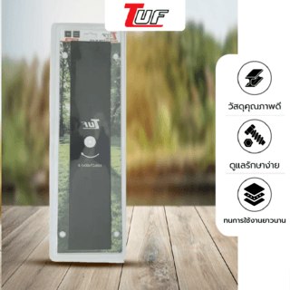 TUF ใบมีดตัดหญ้าทรงสีเหลี่ยม รุ่นYT-1145 ขนาด450x90x1.8มม.(18นิ้ว)สีดำ