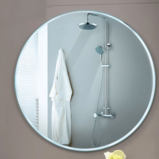 Nice กระจกเงาไม่มีกรอบ ทรงกลม รุ่น JLLS001-40  ขนาด 40x40 ซม. สีใส