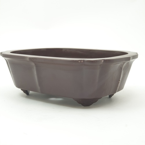 GREENHOUSE กระถาง บอนไซ 7 นิ้ว สีน้ำตาล