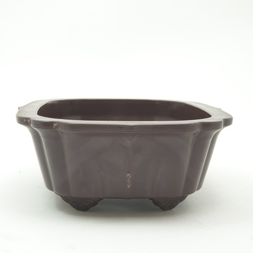 GREENHOUSE กระถาง บอนไซ 7 นิ้ว สีน้ำตาล