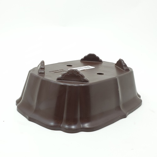 GREENHOUSE กระถาง บอนไซ 7 นิ้ว สีน้ำตาล