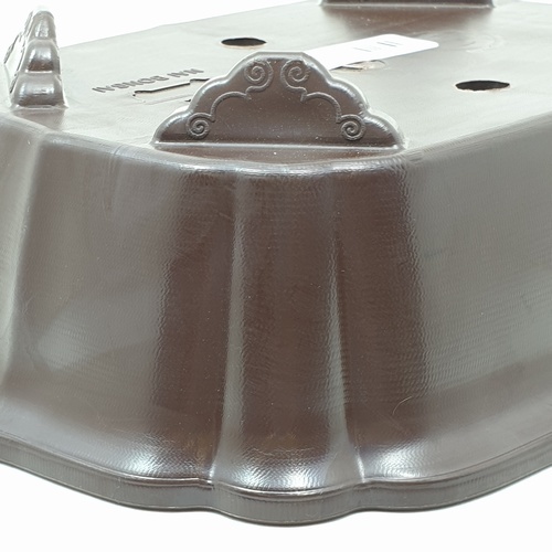 GREENHOUSE กระถาง บอนไซ 7 นิ้ว สีน้ำตาล