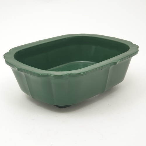 GREENHOUSE กระถาง บอนไซ 7 นิ้ว สีเขียว