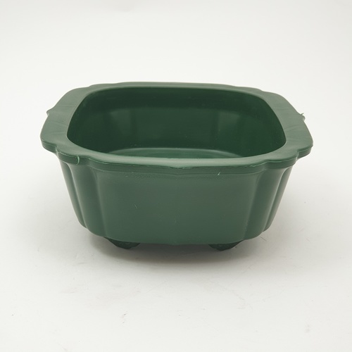 GREENHOUSE กระถาง บอนไซ 7 นิ้ว สีเขียว