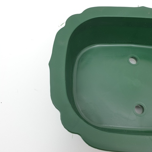 GREENHOUSE กระถาง บอนไซ 7 นิ้ว สีเขียว