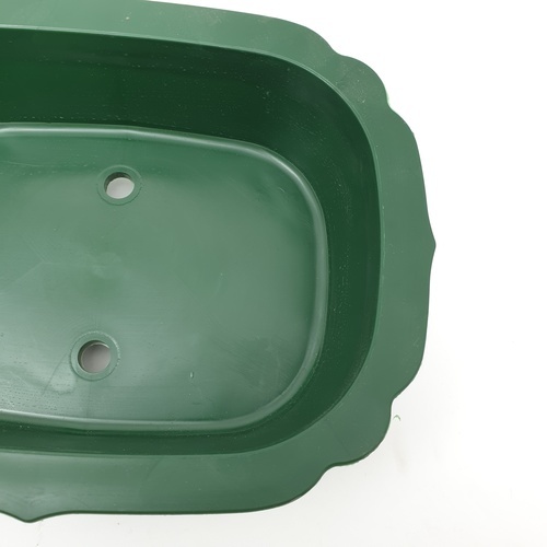 GREENHOUSE กระถาง บอนไซ 7 นิ้ว สีเขียว