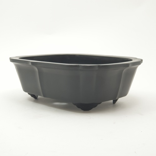 GREENHOUSE กระถาง บอนไซ 7 นิ้ว สีดำ