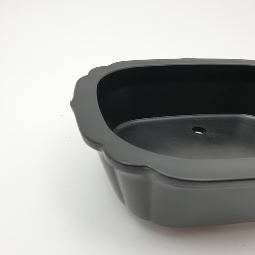 GREENHOUSE กระถาง บอนไซ 7 นิ้ว สีดำ