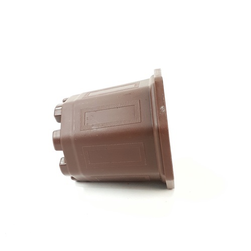 GREENHOUSE กระถาง แคคตัส 3 นิ้ว สีน้ำตาล