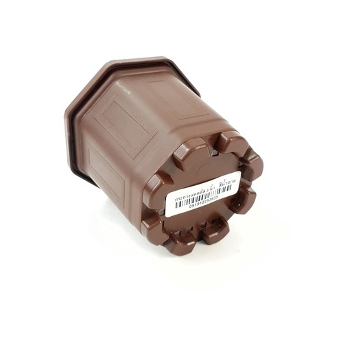 GREENHOUSE กระถาง แคคตัส 3 นิ้ว สีน้ำตาล