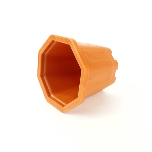 GREENHOUSE กระถาง แคคตัส 3 นิ้ว สีอิฐ