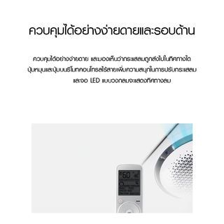 SAMSUNG เครื่องปรับอากาศ Inverter 360 Cassette รุ่น AC071TN4PKC/TS สีขาว