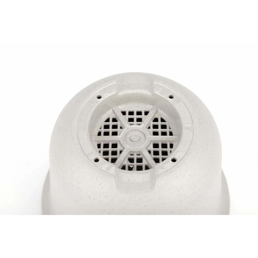 Tree’ O กระถางต้นไม้ รุ่น 6PY002-WH  ขนาด 21.8 x 21.8 x 15 ซม. (8นิ้ว) สีขาว