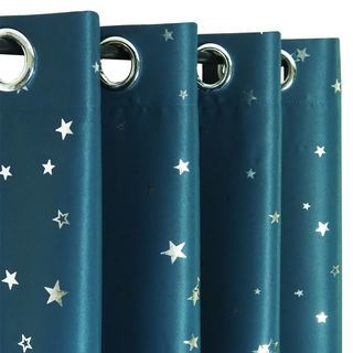 DAVINCIม่านหน้าต่างตาไก่ 2901-5 150x160 ซม.สีน้ำเงิน