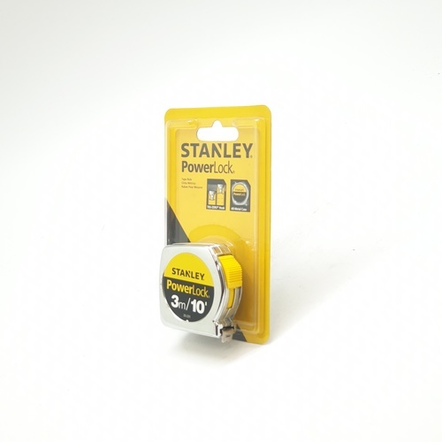 STANLEY ตลับเมตร 3 เมตร รุ่น POWERLOCK 3M 33-231