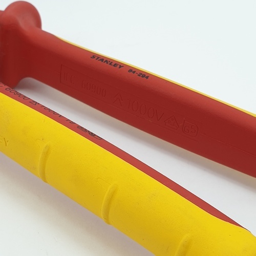 STANLEY คีมคอม้าหุ้มฉนวนกันไฟ 10นิ้ว รุ่น 84-294