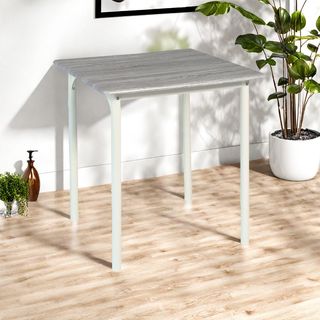 DELICATO ชุดโต๊ะอาหาร 2 ที่นั่ง รุ่น Nanaโต๊ะ: 70x70x76 ซม. เก้าอี้:42X48X87 ซม. สีไม้ธรรมชาติ